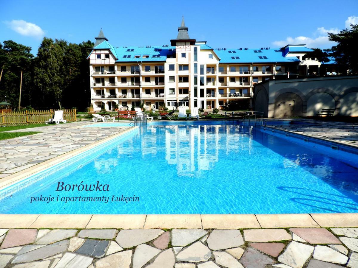 Ferienwohnung Borowka W Blue Mare Łukęcin Exterior foto