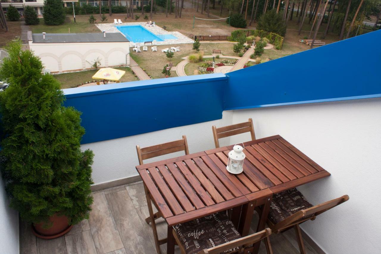 Ferienwohnung Borowka W Blue Mare Łukęcin Exterior foto